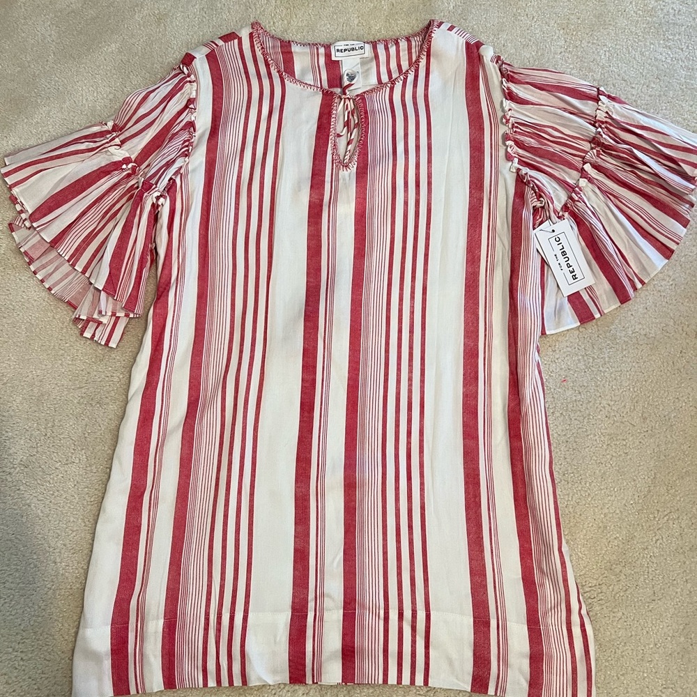 NWT For The Republic Pinstripe Dress